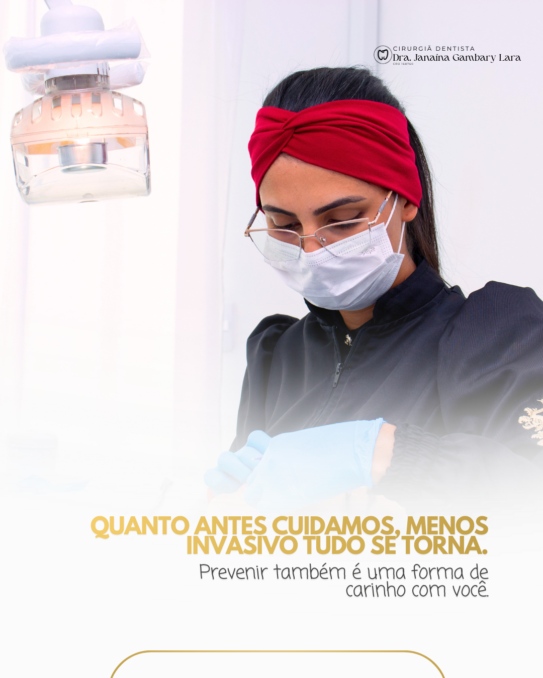 Dra. Janaína em atendimento